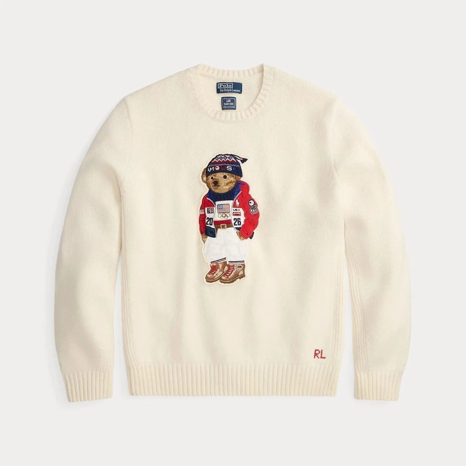 Ralph Lauren Team Usa Polo Bear Sweater