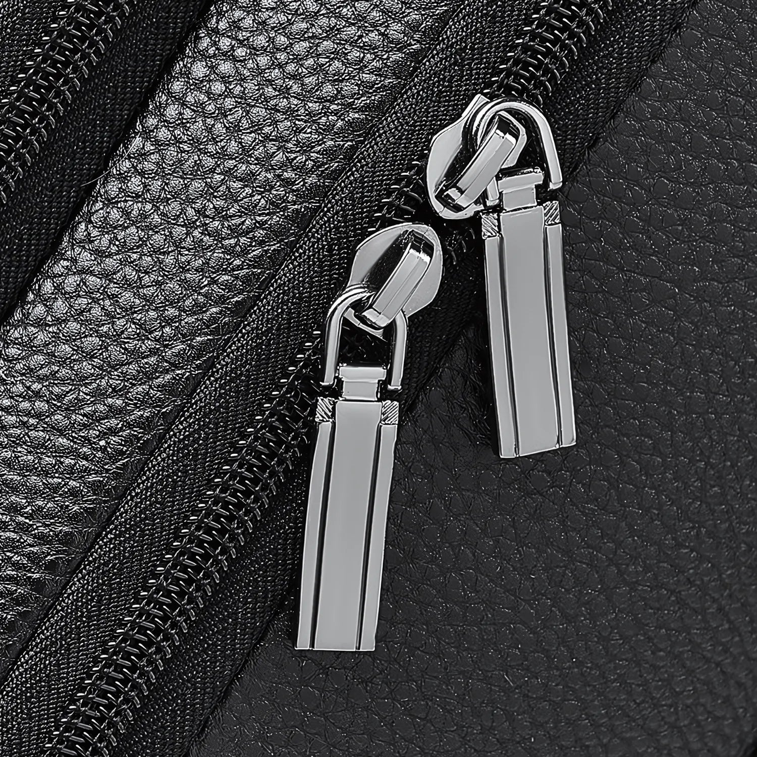 Executive Leather Laptop Backpack