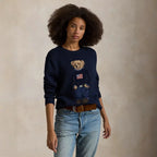 Ralph Lauren Polo Bear Cotton-Linen Sweater