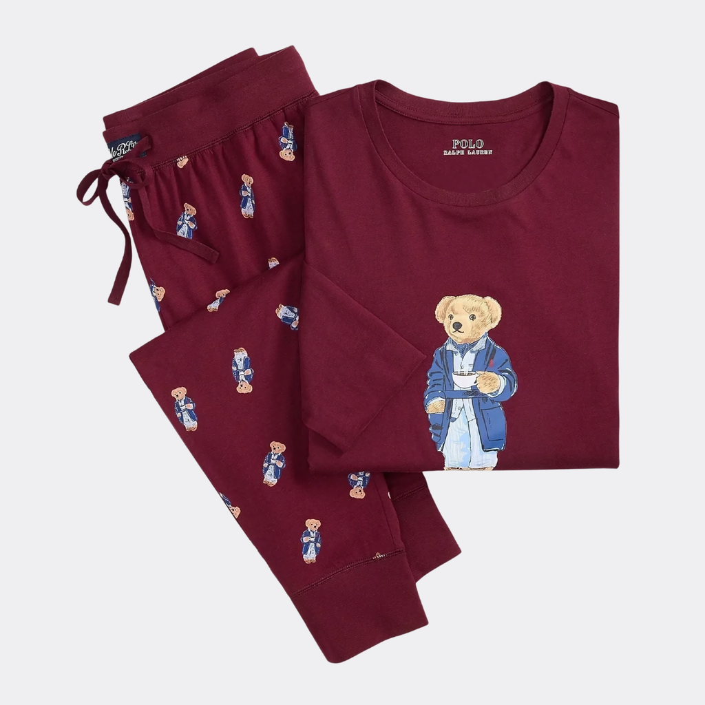 Ralph Lauren Polo Bear Jersey Sleep Set