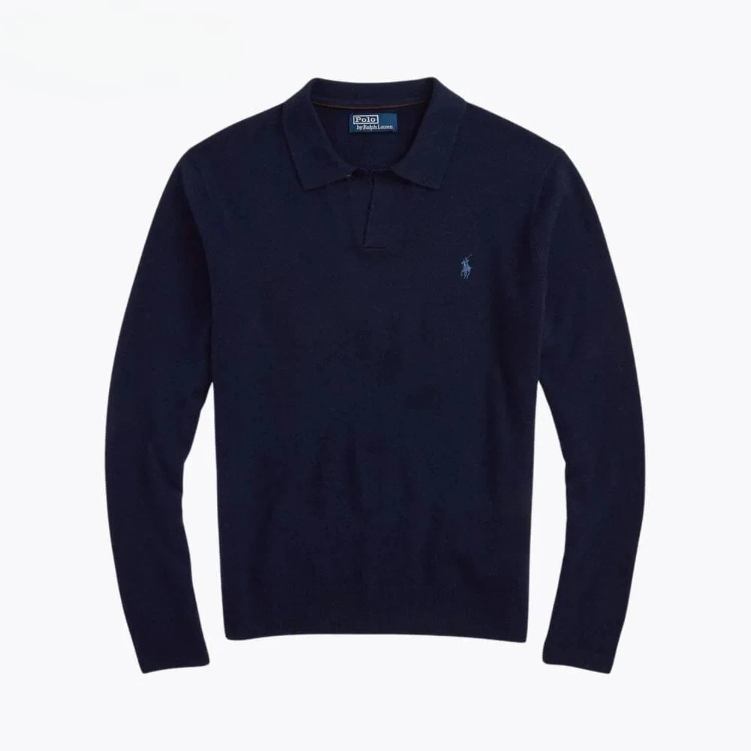 Ralph Lauren Wool Johnny-Collar Sweater
