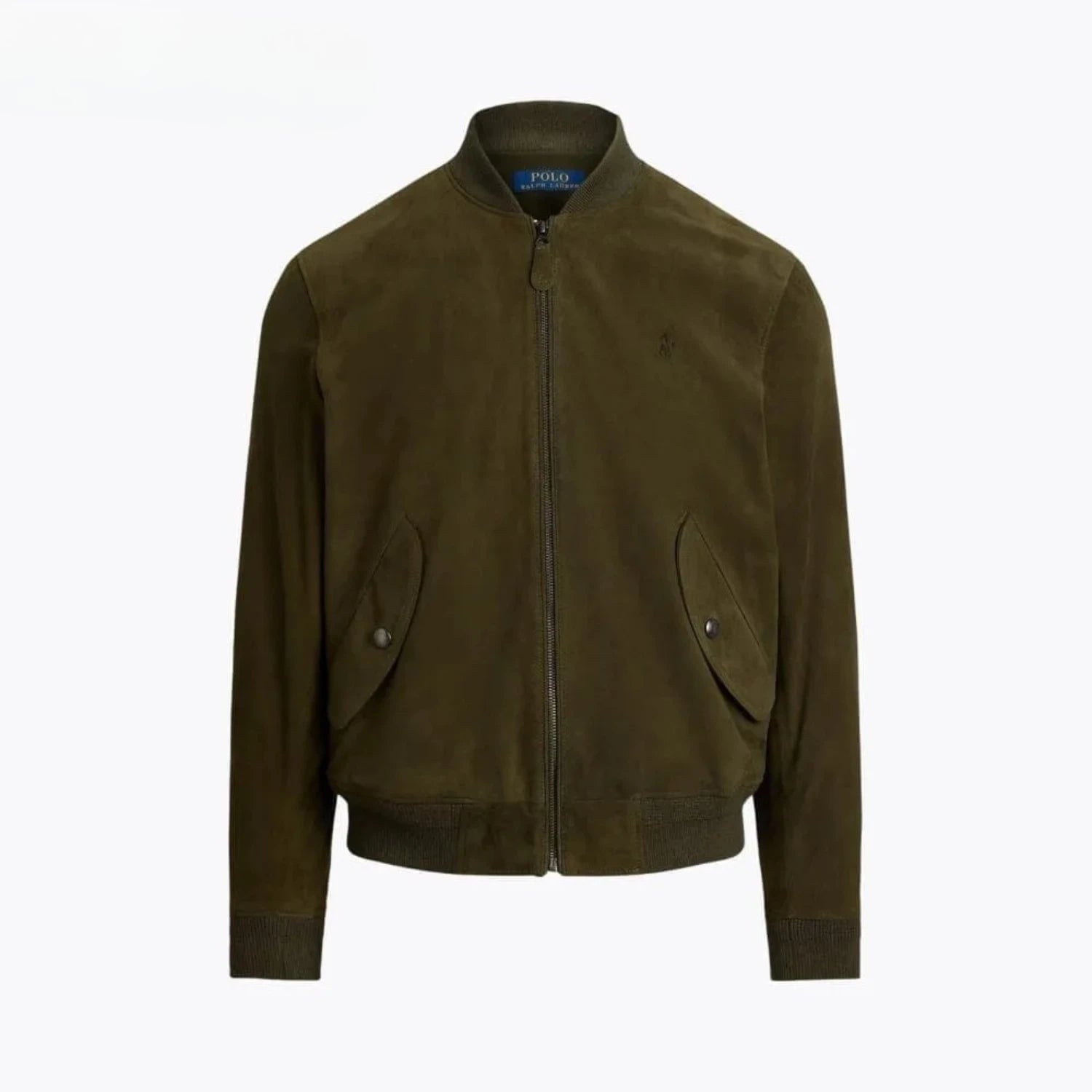 Ralph Lauren Suede Bomber Jacket