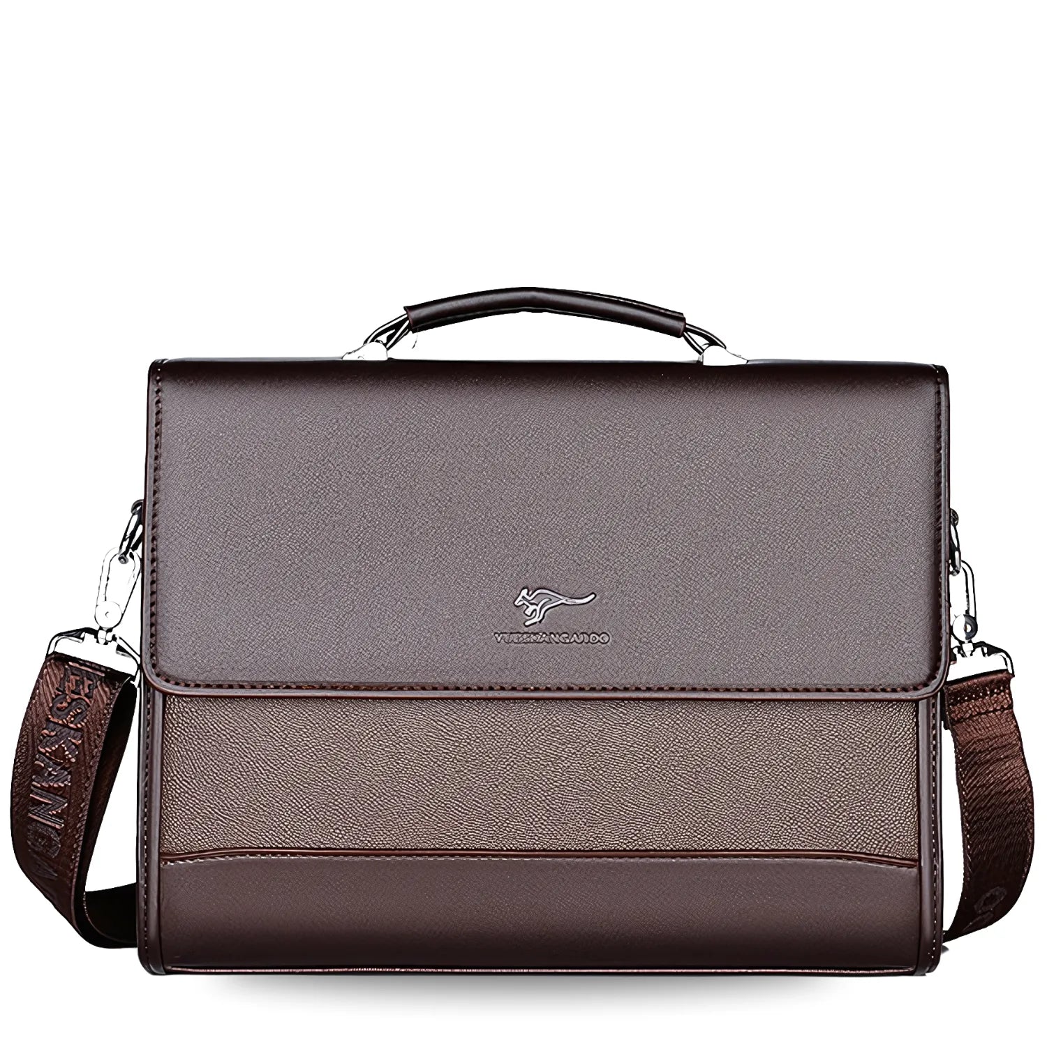 Zavrau Men's Leather Briefcase