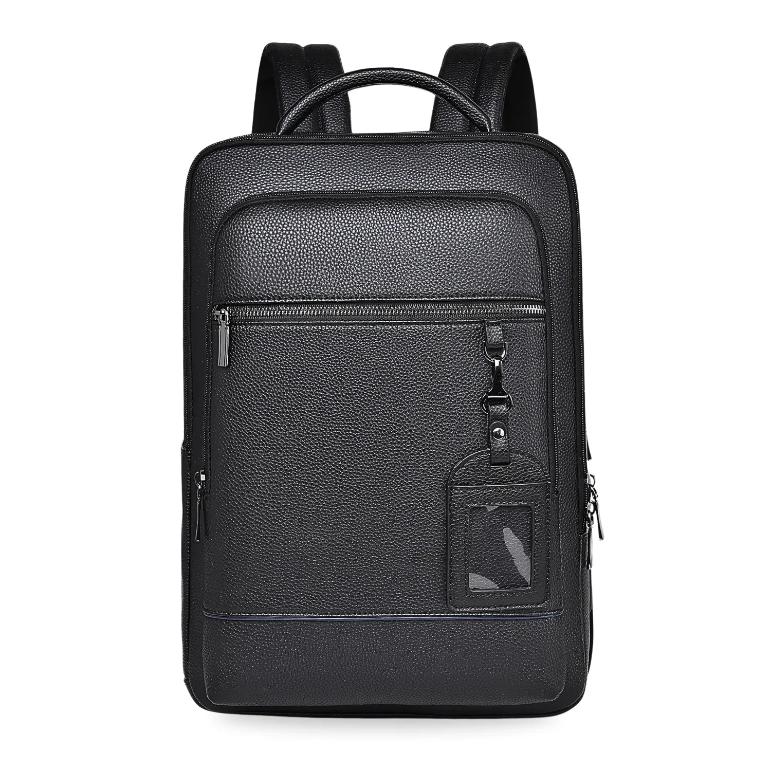 Executive Leather Laptop Backpack