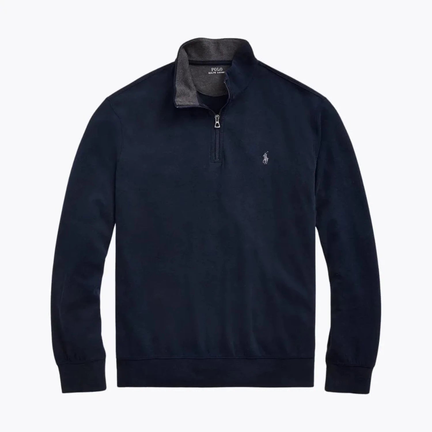 Ralph Lauren Luxury Jersey Quarter-Zip Pullover