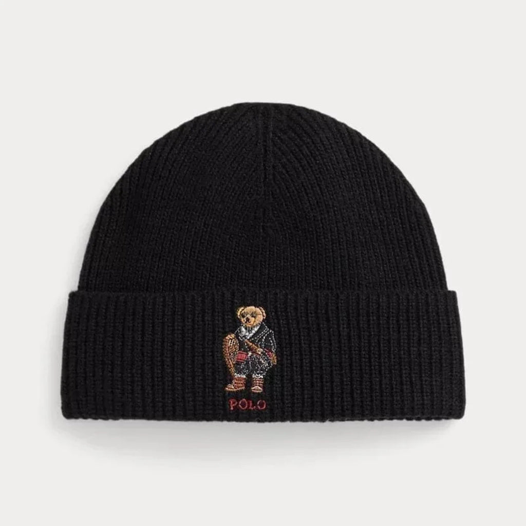 Ralph Lauren Polo Bear Rib-Knit Beanie