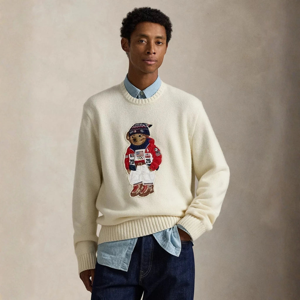 Ralph Lauren Team Usa Polo Bear Sweater