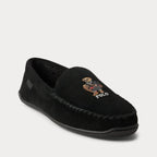 Ralph Lauren Brenan Polo Bear Suede Slipper
