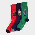 Ralph Lauren Polo Bear Trousers 3 Socks Gift Set