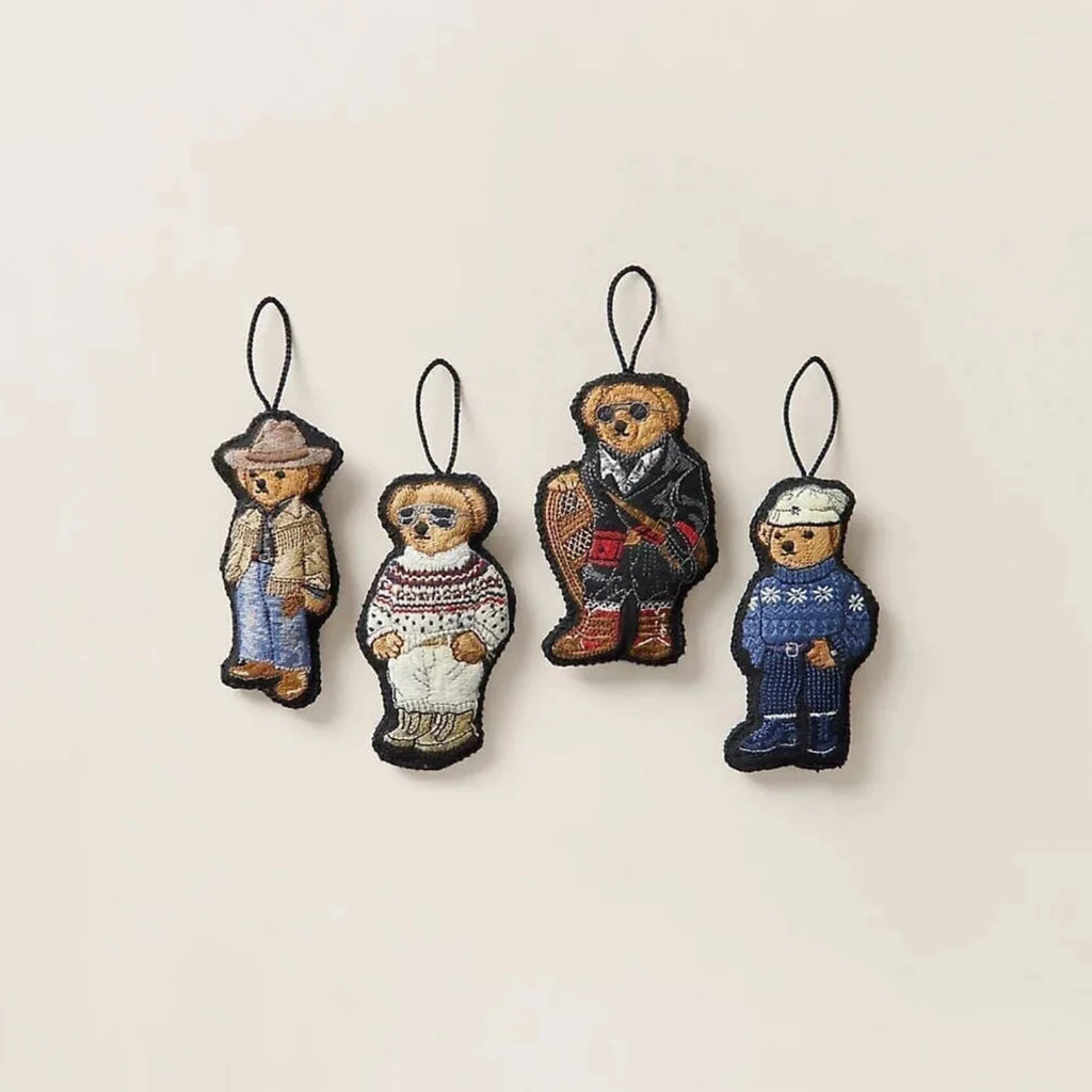 Ralph Lauren Polo Bear Ornament Gift Set
