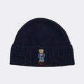 Ralph Lauren Polo Bear Ribbed Knit Hat