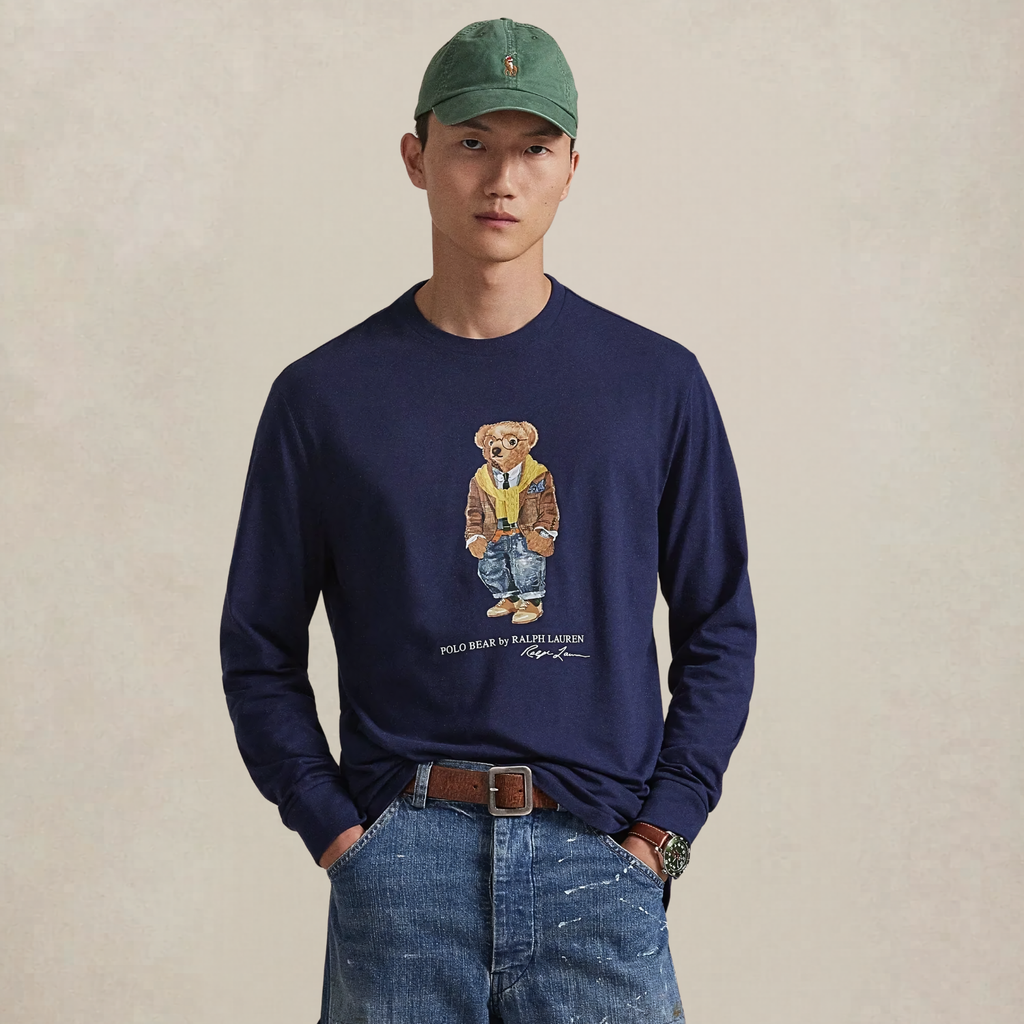 Ralph Lauren Polo Bear Jersey T-Shirt In A Classic Fit
