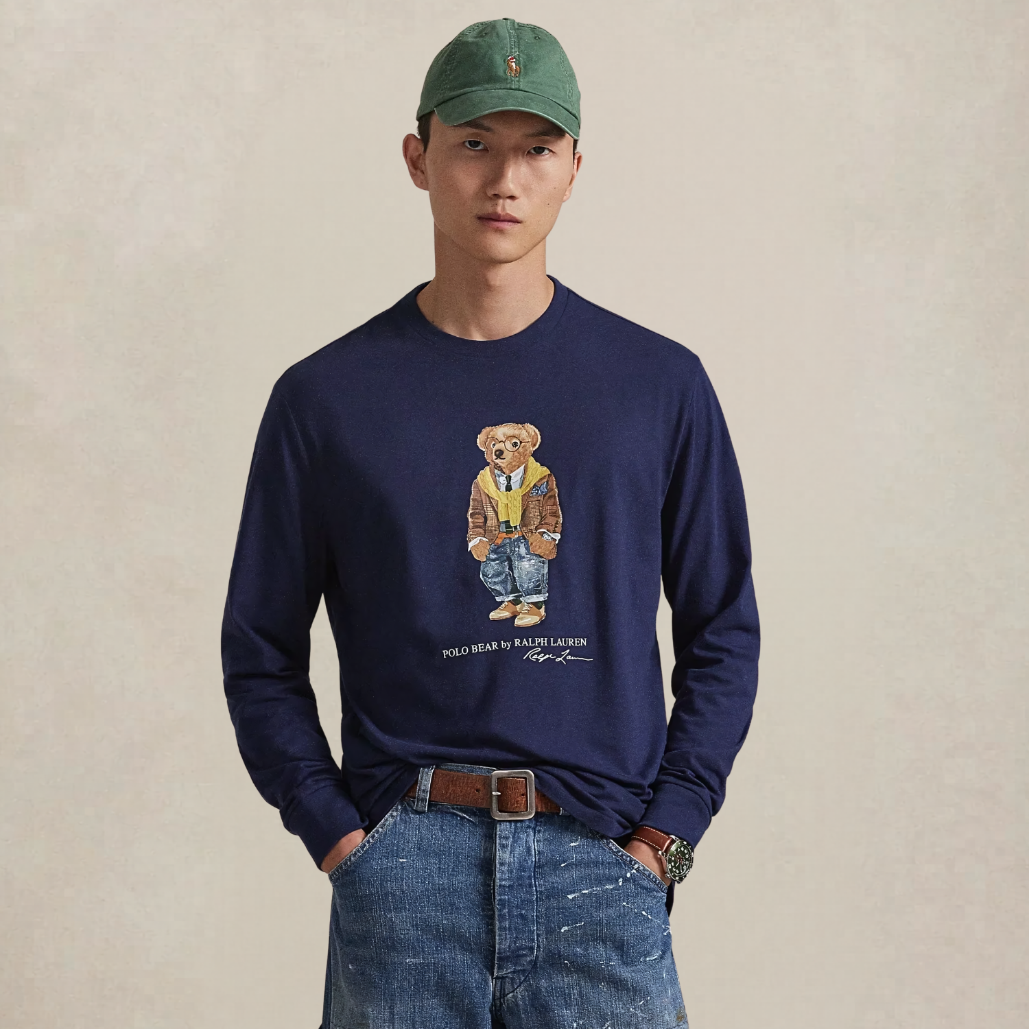 Ralph Lauren Polo Bear Jersey T-Shirt In A Classic Fit
