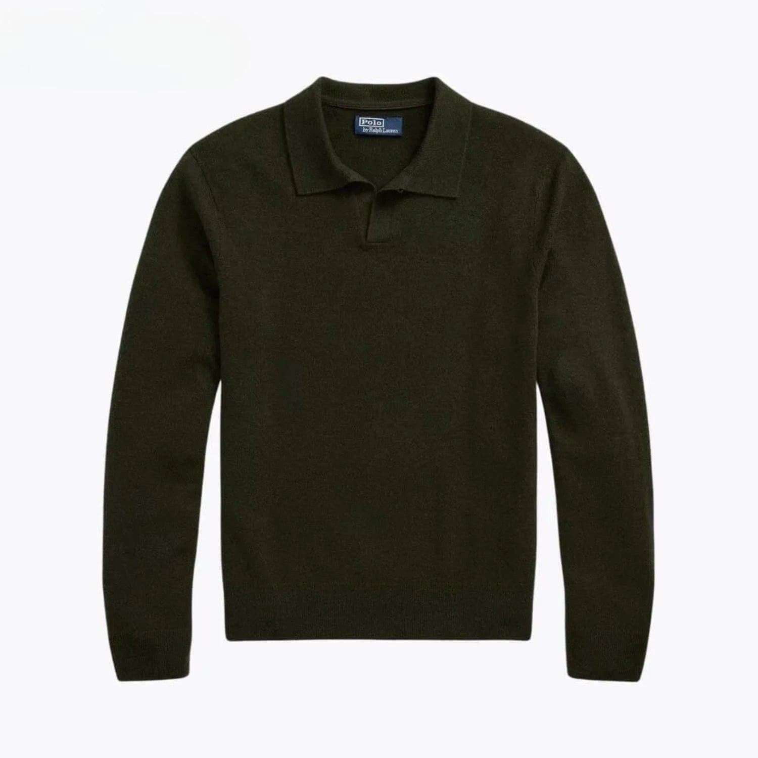 Ralph Lauren Wool Johnny-Collar Sweater