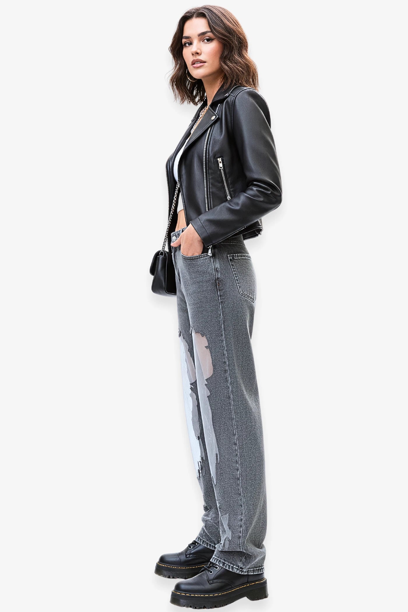 Trixie Blue Transparent Jeans