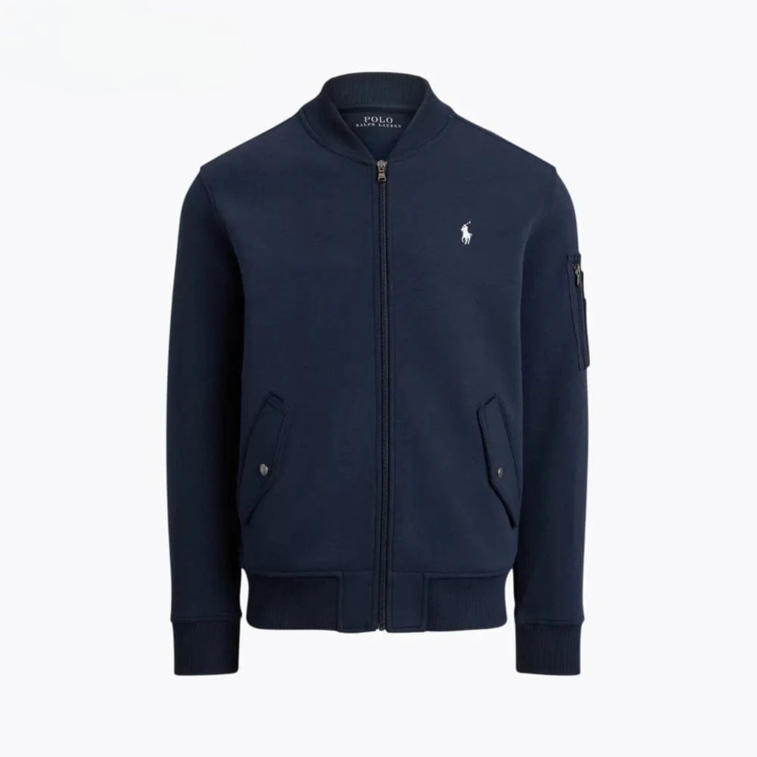 Ralph Lauren Double-Knit Bomber Jacket