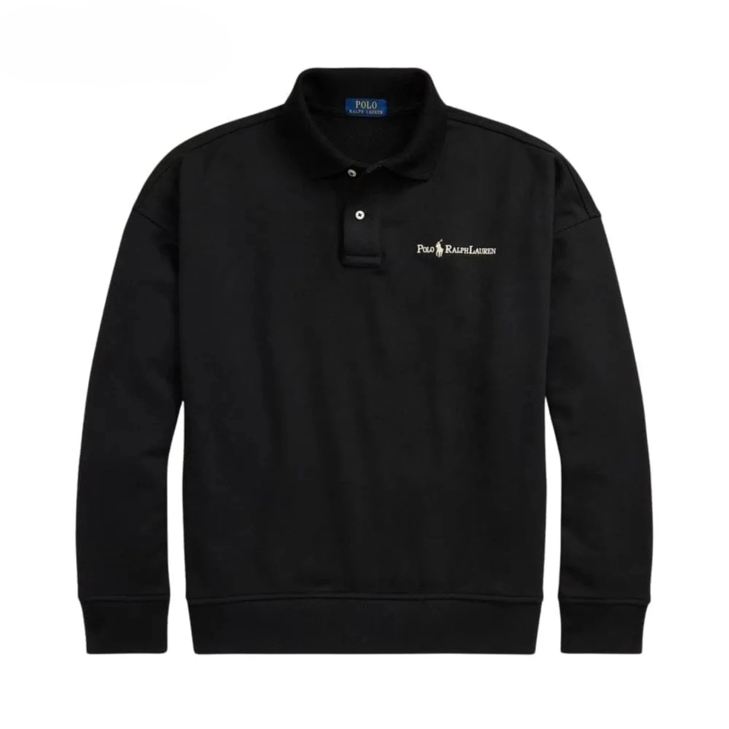 Ralph Lauren Logo Collared Sweatshirt