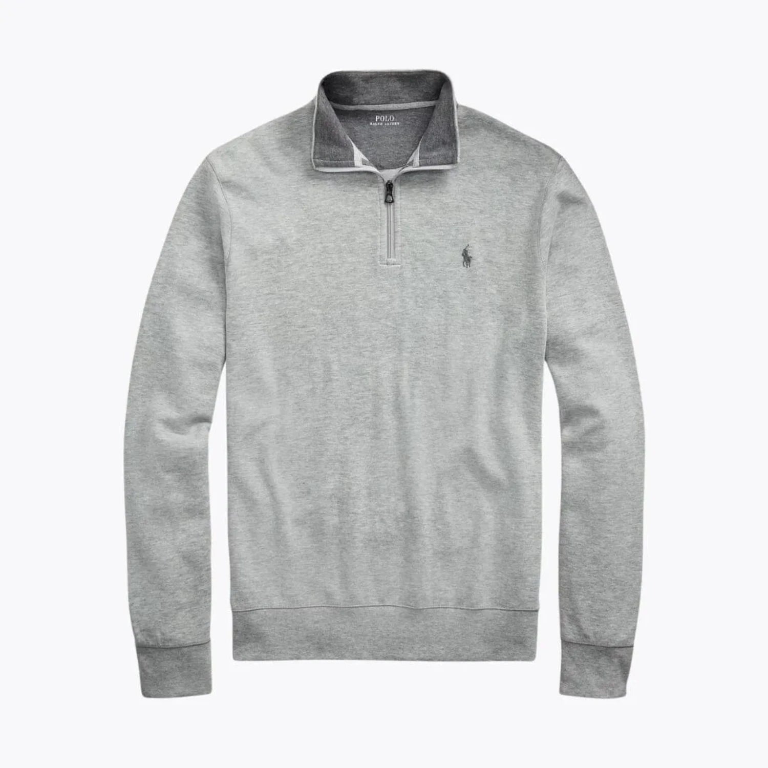 Ralph Lauren Luxury Jersey Quarter-Zip Pullover