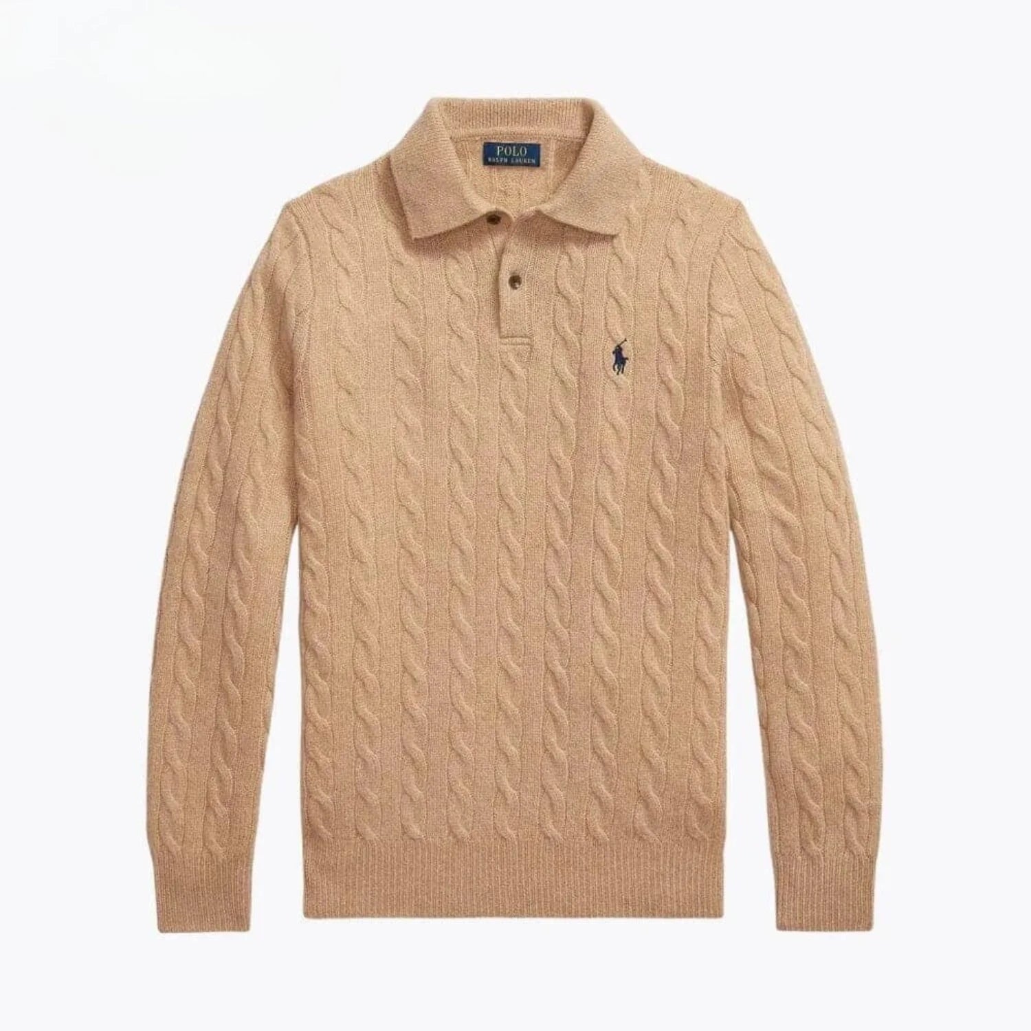 Ralph Lauren Wool–Cashmere Cable-Knit Jumper