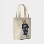Ralph Lauren Polo Bear Cotton Canvas Tote