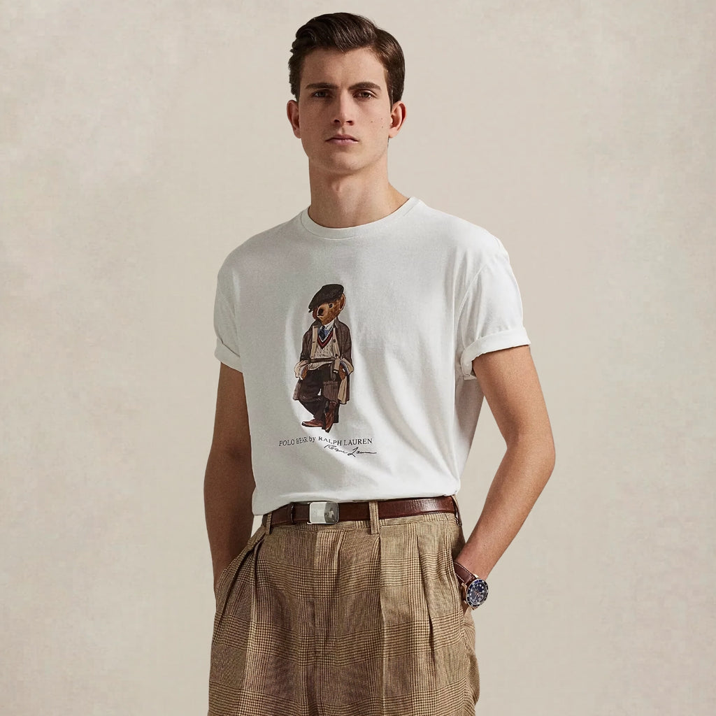 Ralph Lauren Polo Bear Jersey T-Shirt In A Classic Fit