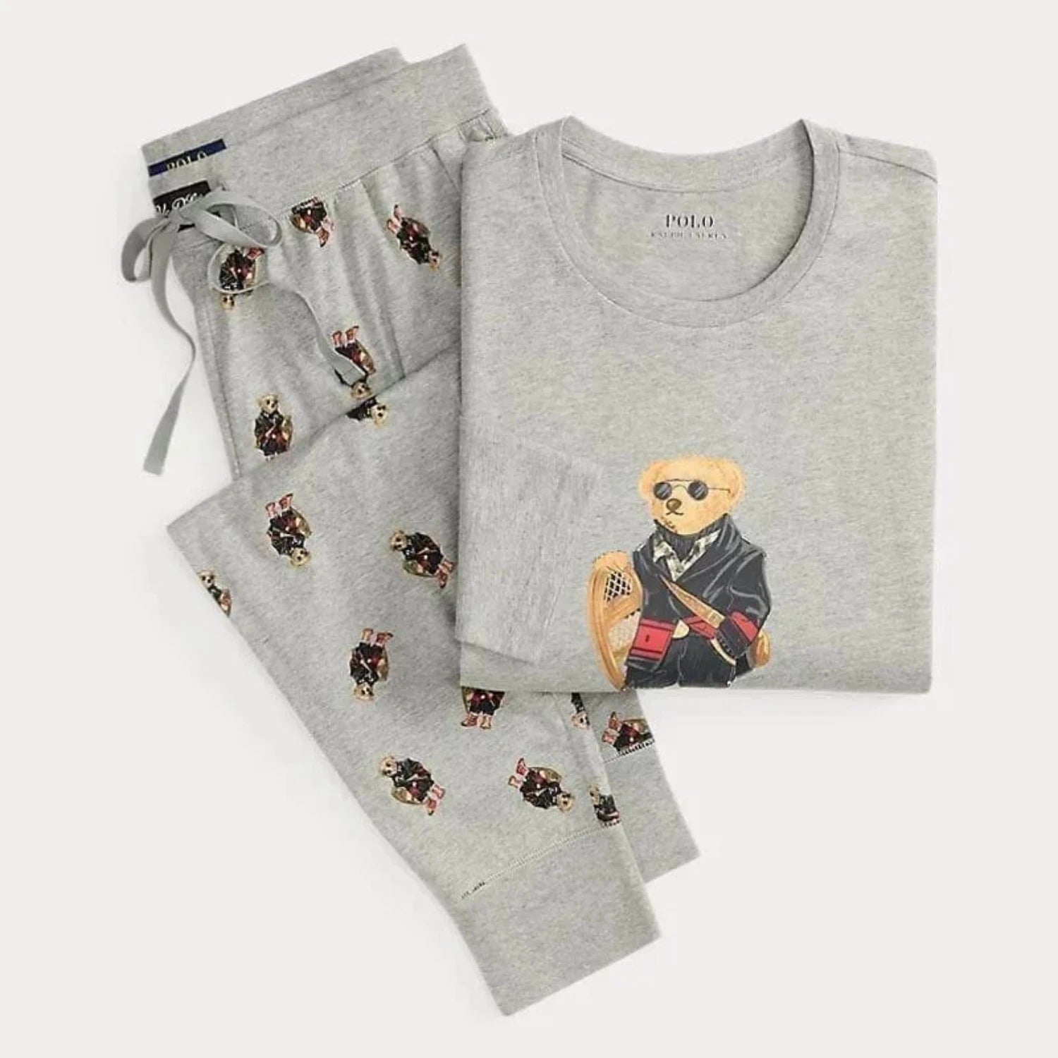 Ralph Lauren Polo Bear Jersey Sleep Set