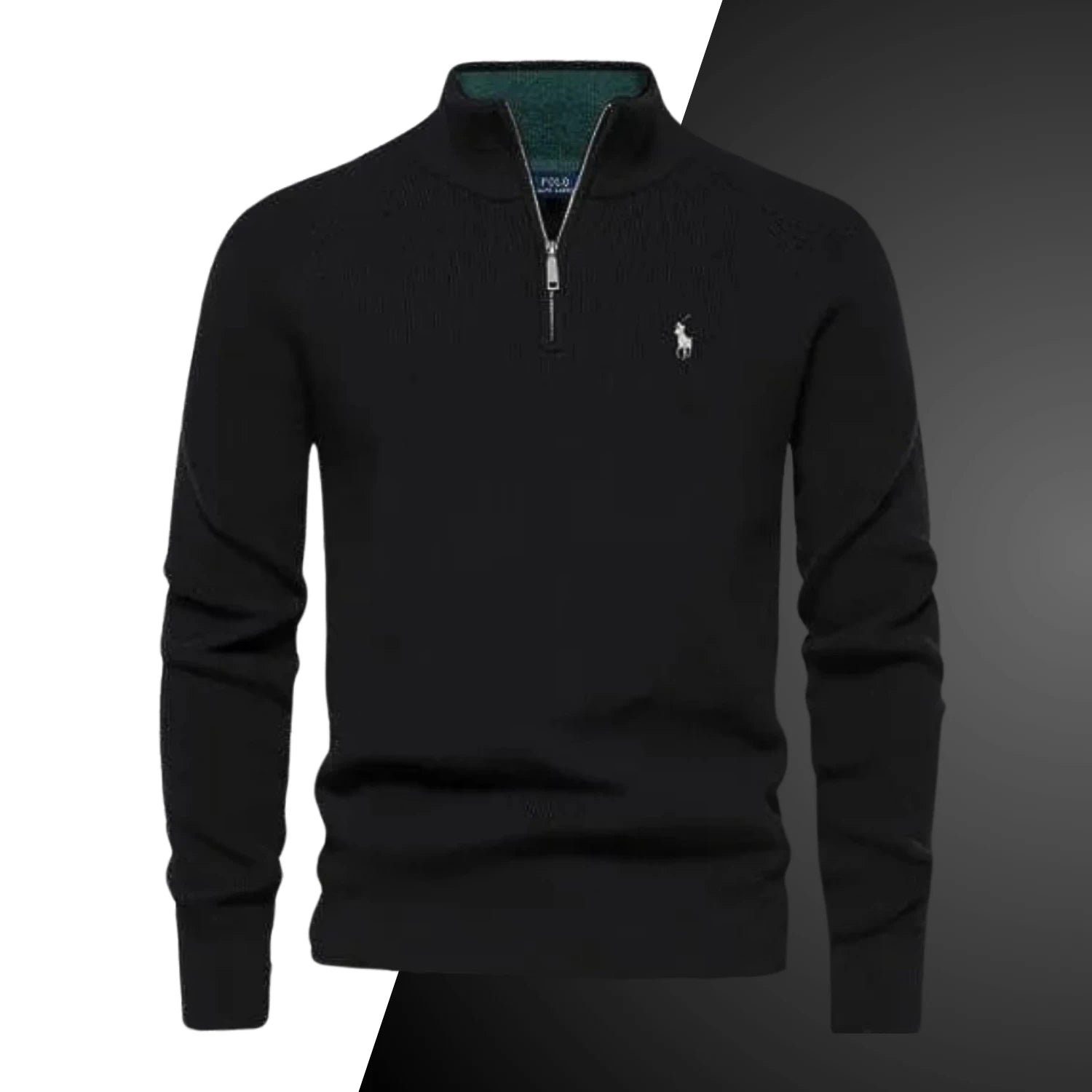 Ralph Lauren Pull Col Zippé