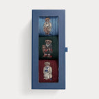 Ralph Lauren Polo Bear Crew 3-Sock Gift Set
