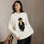 Ralph Lauren Polo Bear Cotton Crew Neck Sweater