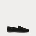 Ralph Lauren Brenan Polo Bear Suede Slipper