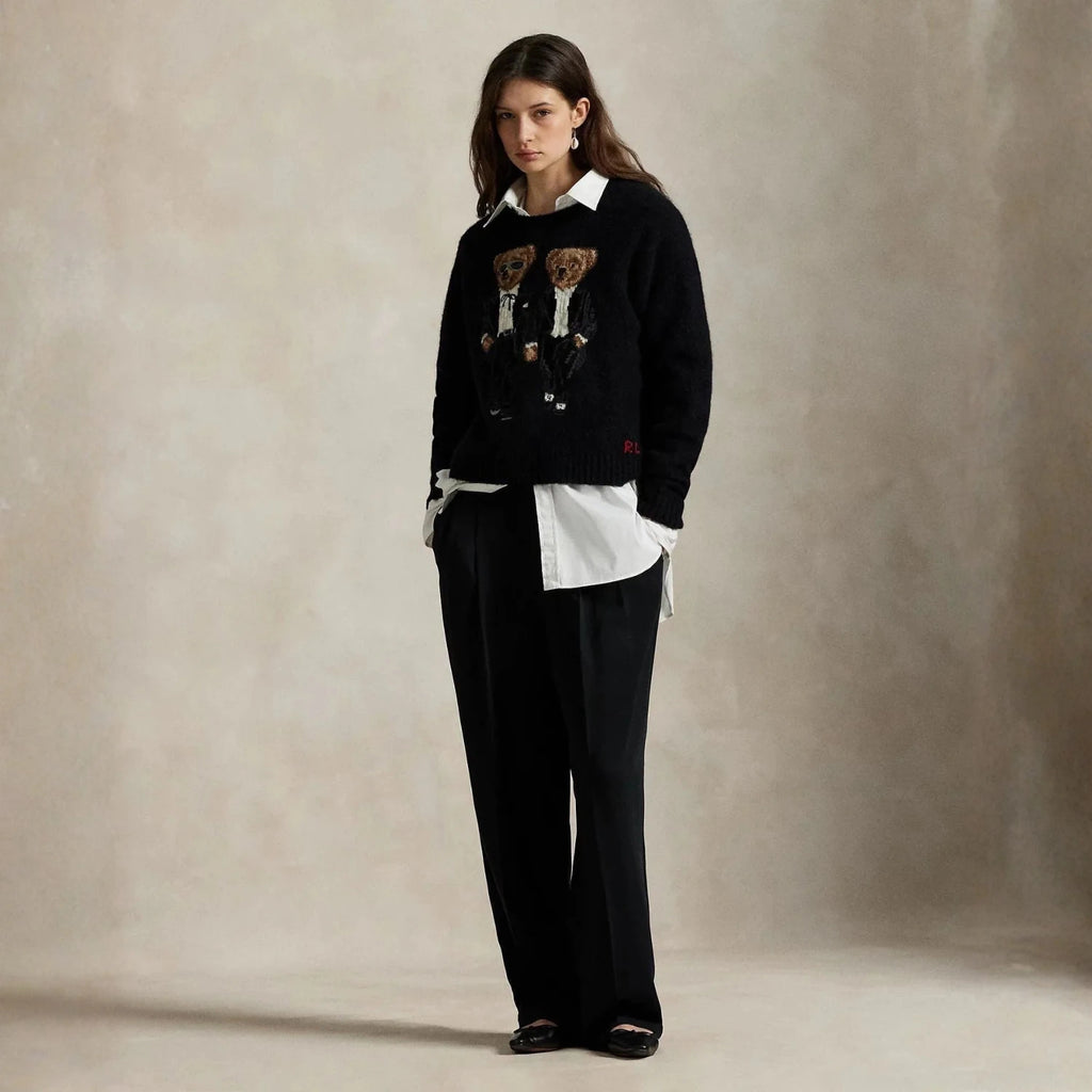 Ralph Lauren The Ralph & Ricky Tuxedo Bear Sweater