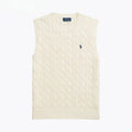Ralph Lauren Cable-Knit Cotton Sweater Vest