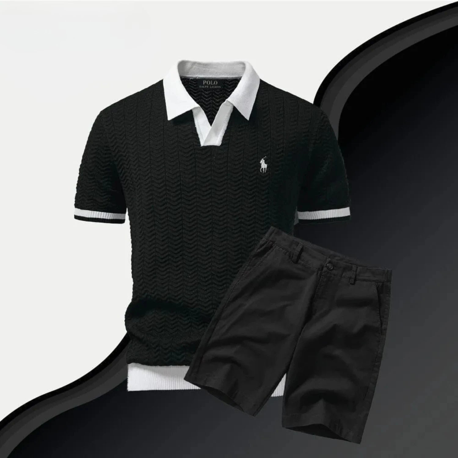 Ralph Lauren Old Money Polo Shirt + Shorts Set