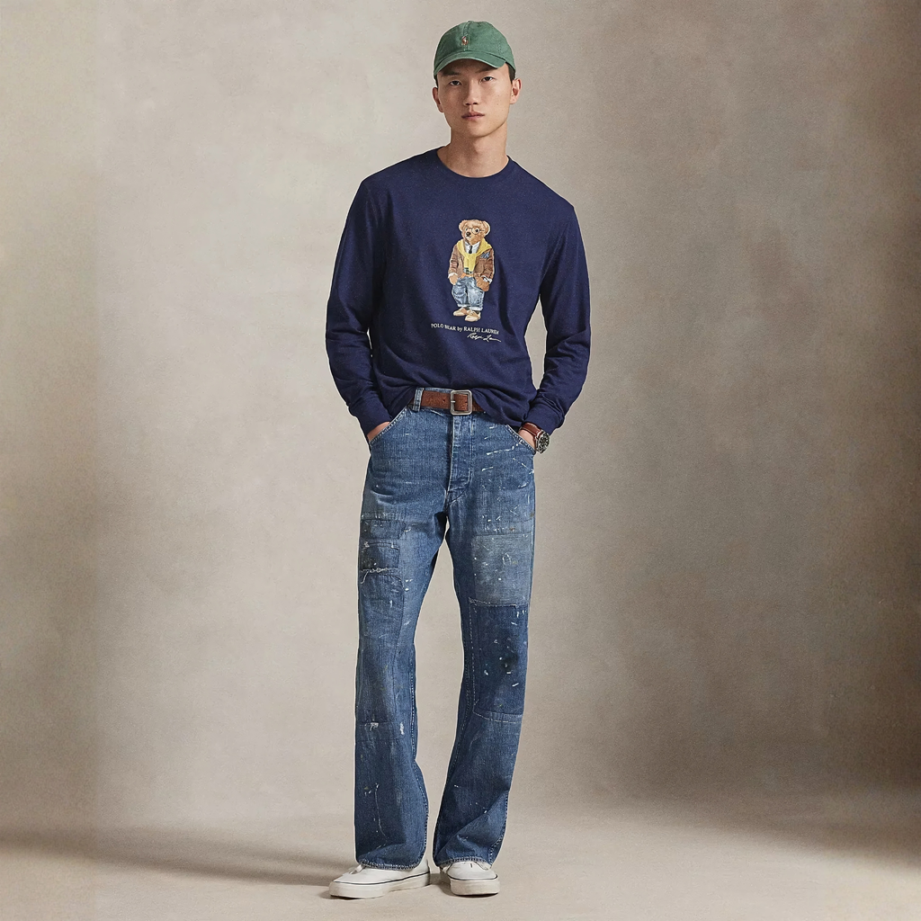 Ralph Lauren Polo Bear Jersey T-Shirt In A Classic Fit