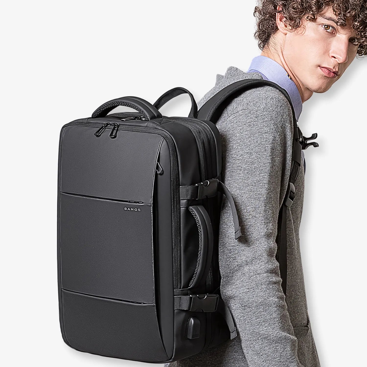 Bange Expandable Travel Backpack