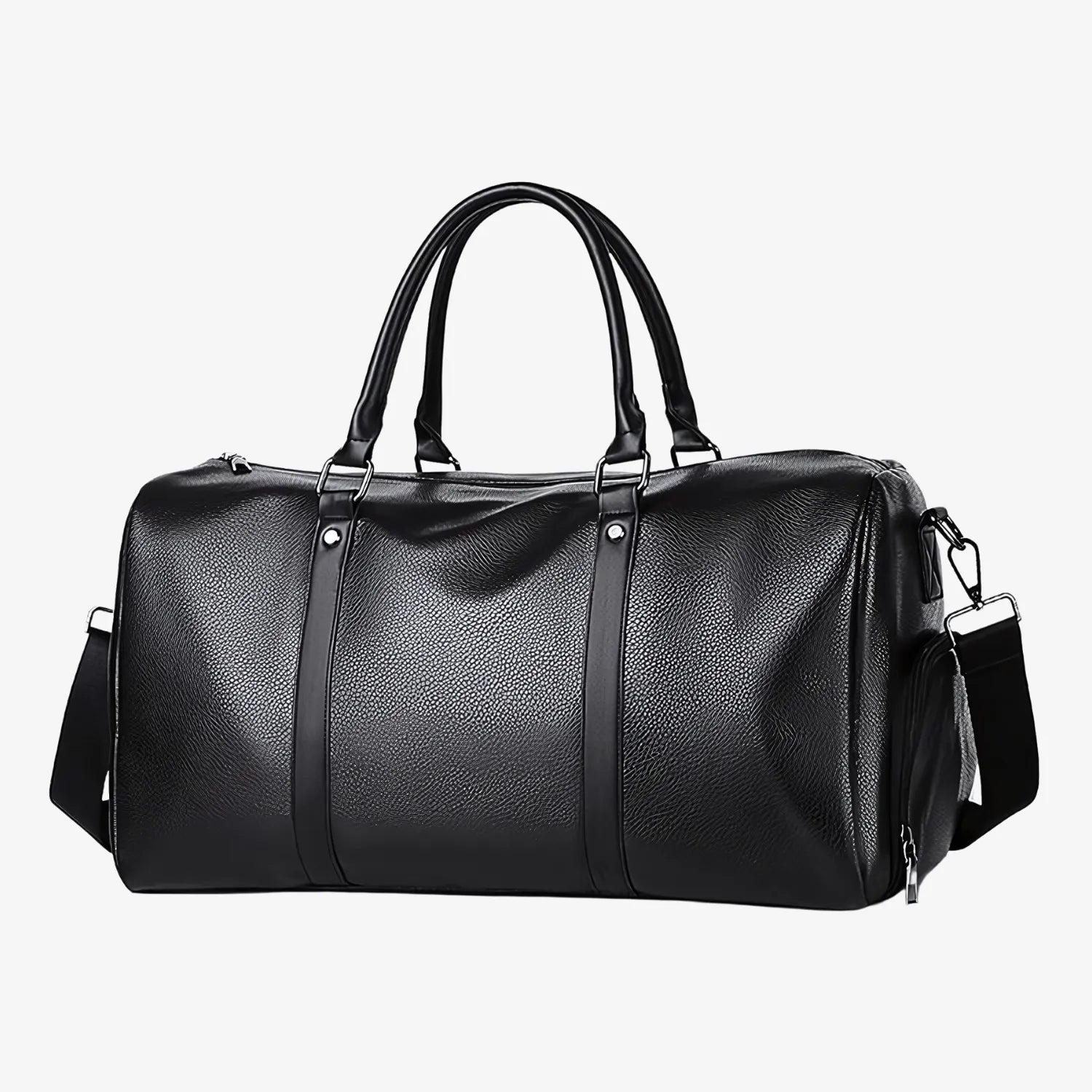 Men's PU Leather Weekender Bag