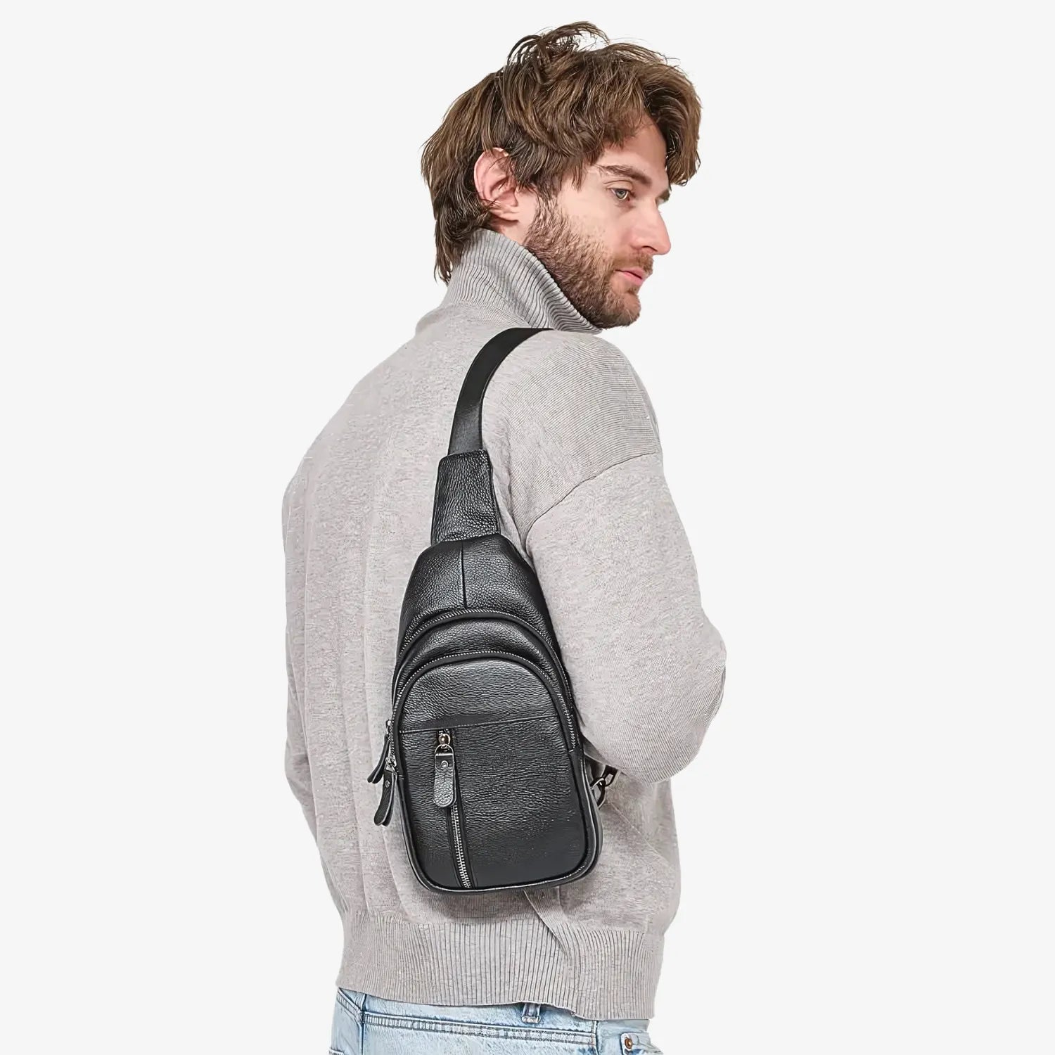 Onyx Pro Men's Leather Bag