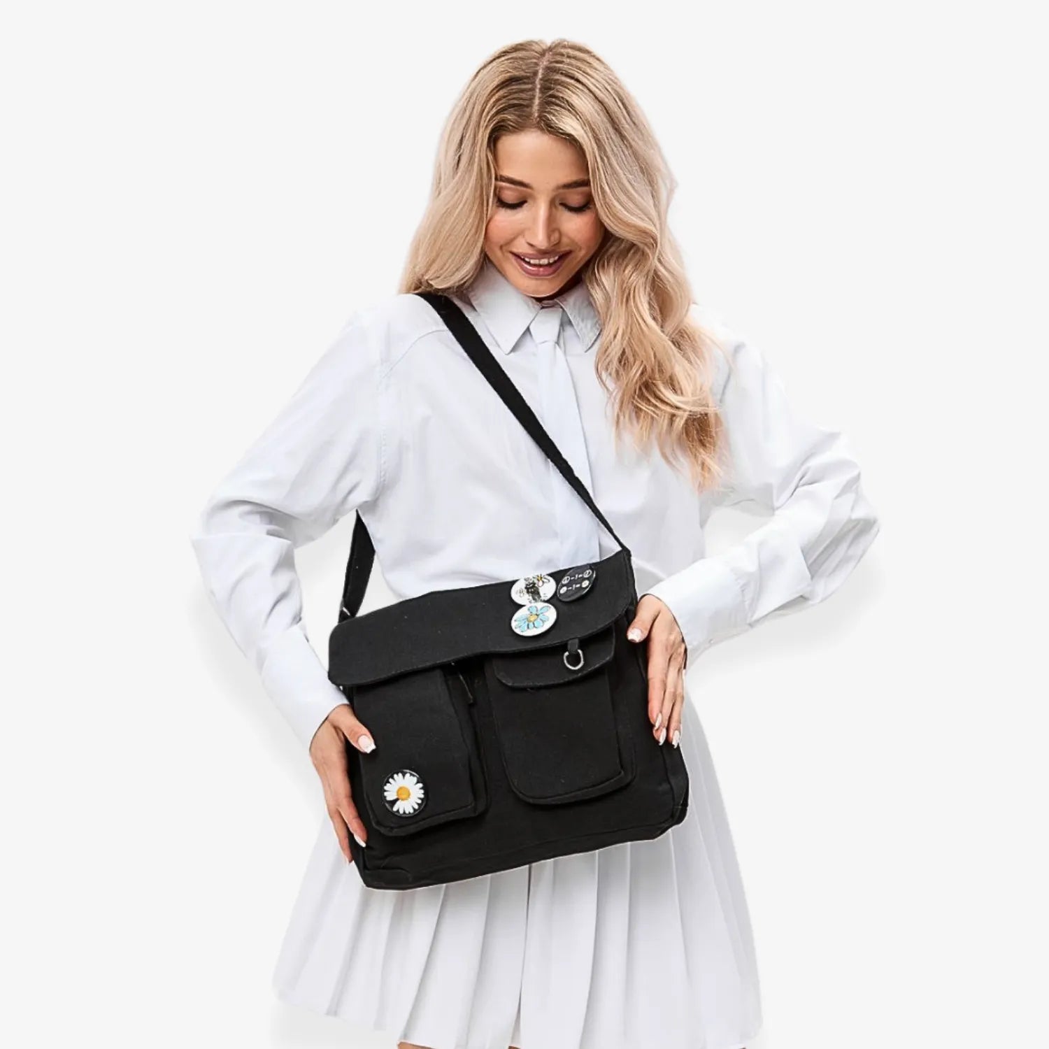 Bottons Fashion Tote Bag