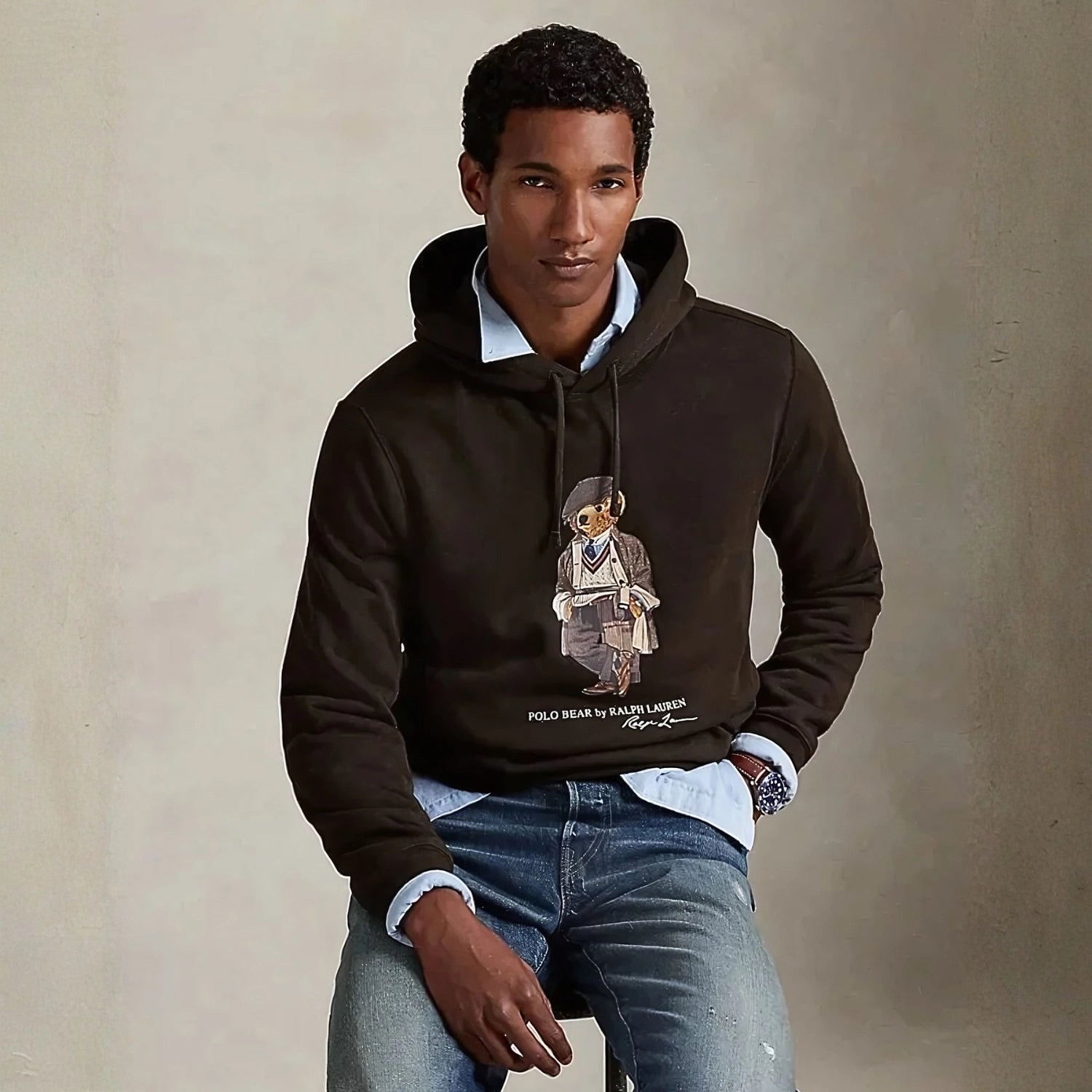 Ralph Lauren Polo Bear Fleece Hoodie