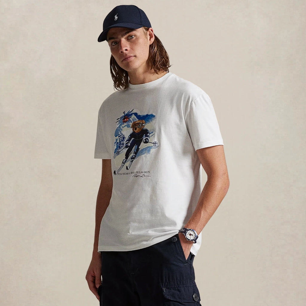 Ralph Lauren Polo Bear Jersey T-Shirt In A Classic Fit
