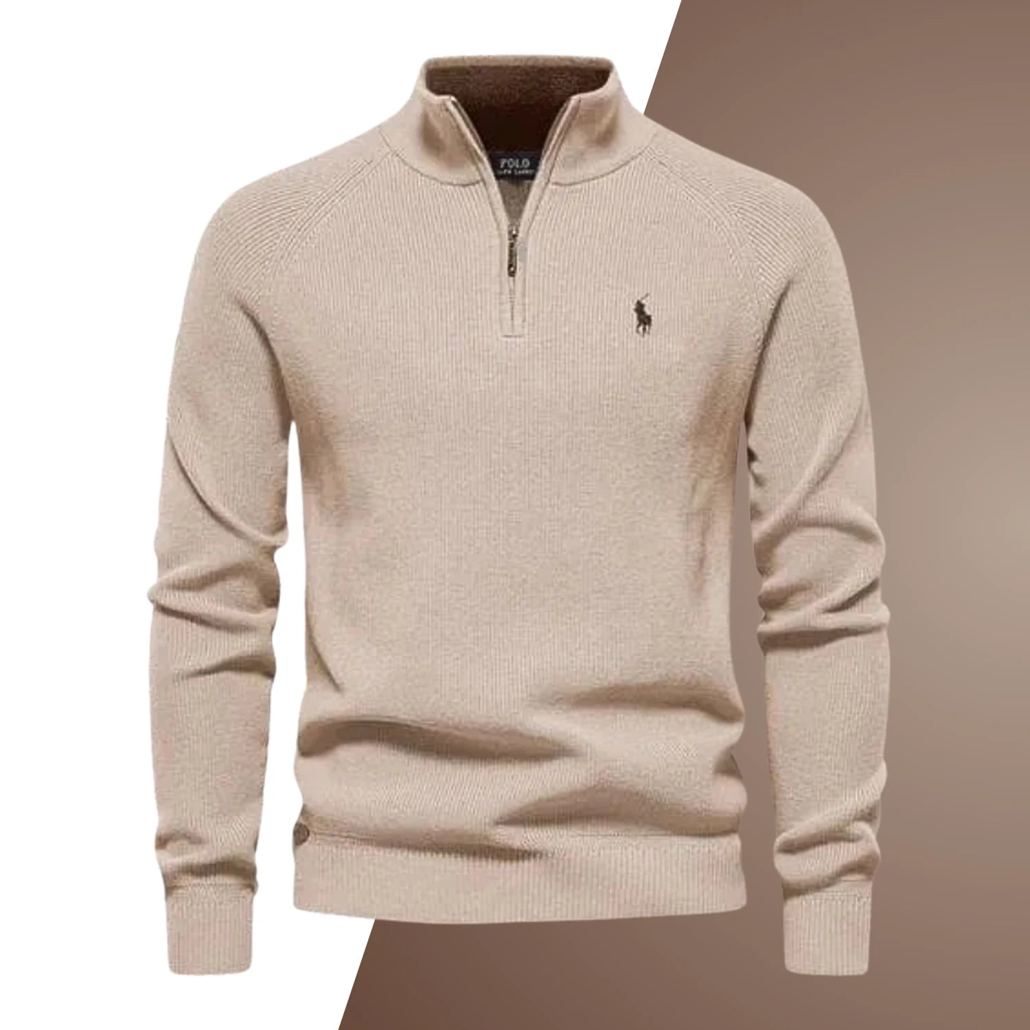 Ralph Lauren Pull Col Zippé