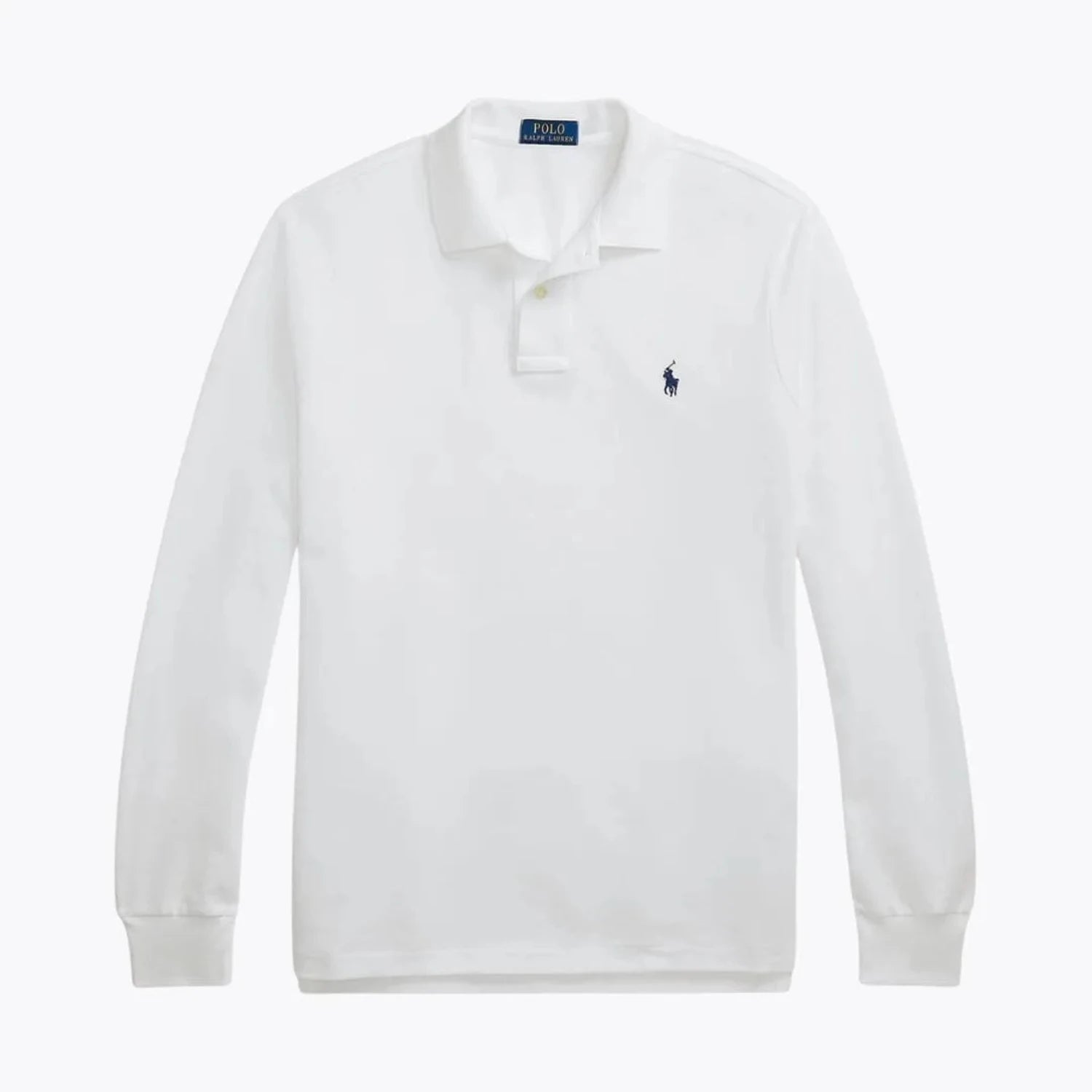 Ralph Lauren Mesh Long-Sleeve Polo Shirt