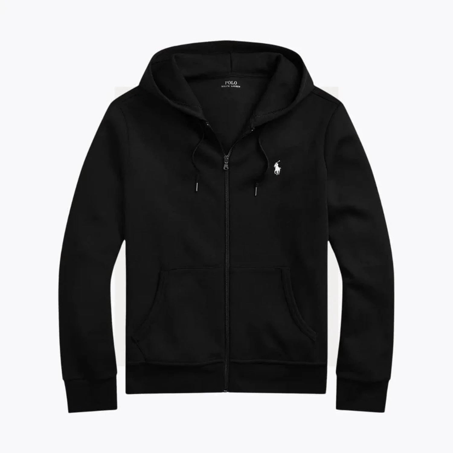 Ralph Lauren Double-Knit Full-Zip Hoodie