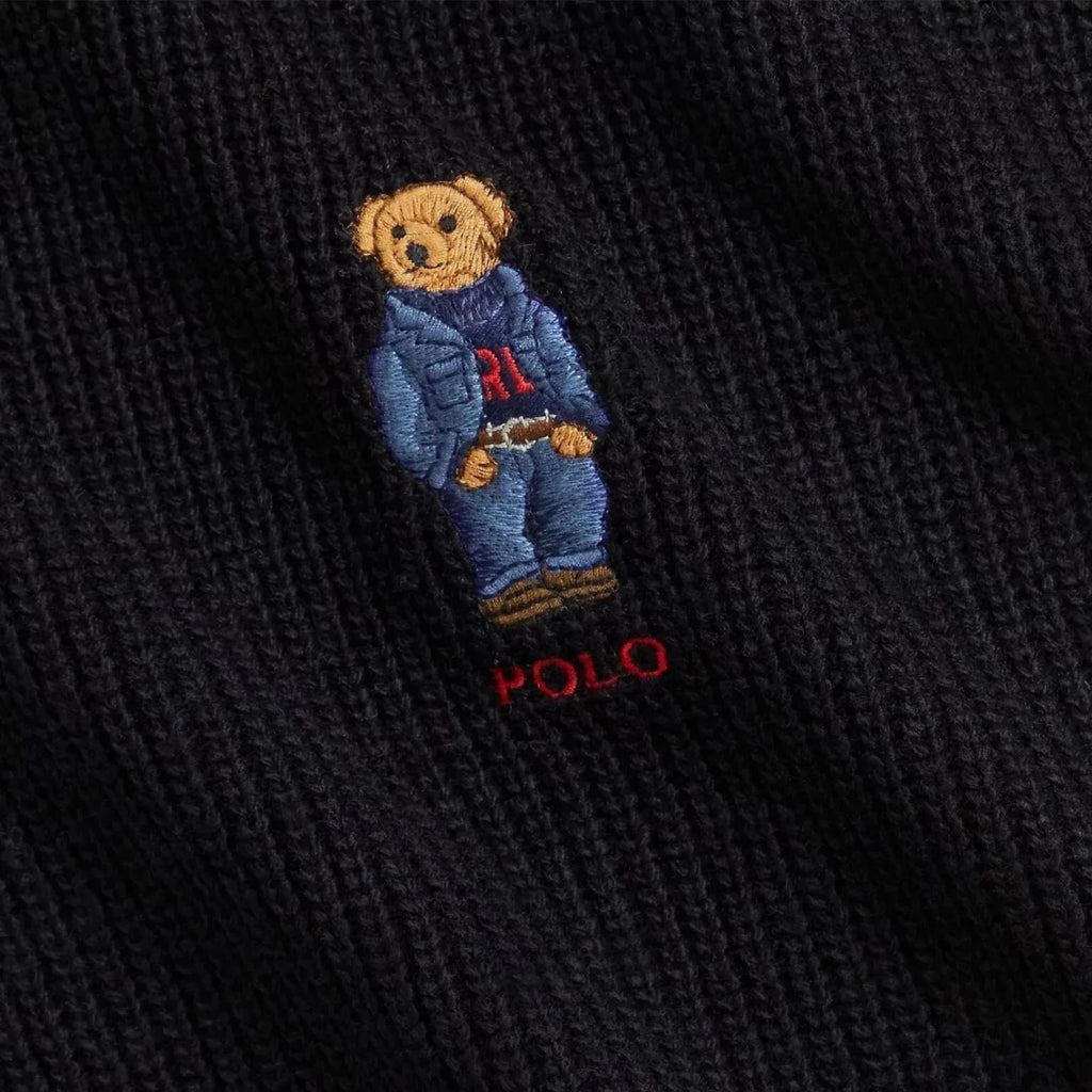 Ralph Lauren Polo Bear Knit Scarf