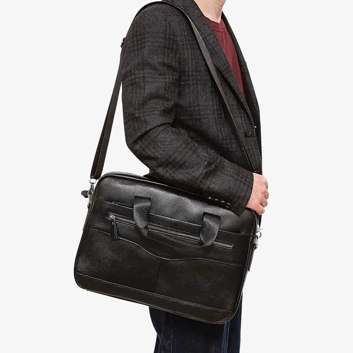 Veridiano Genuine Leather Briefcase