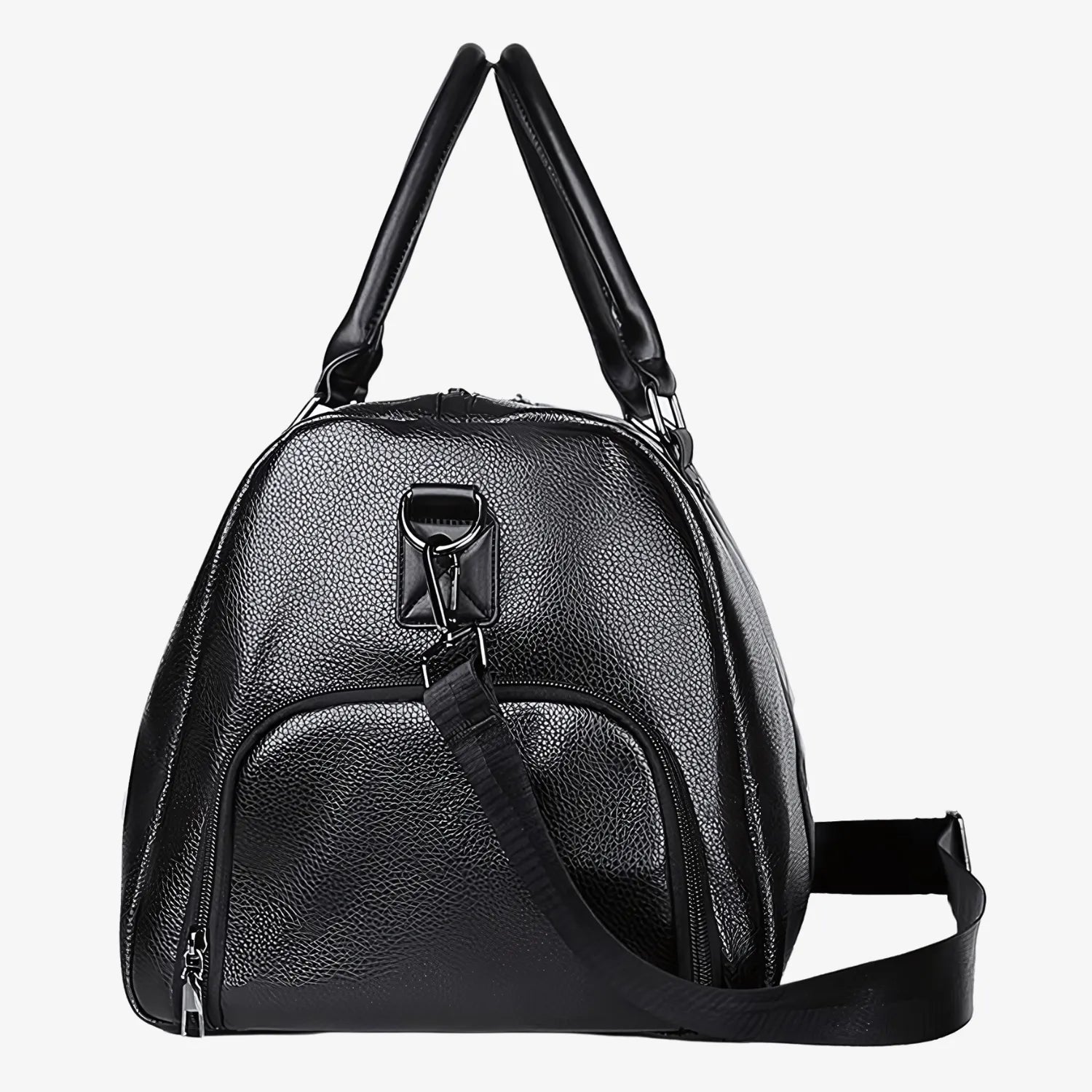 Men's PU Leather Weekender Bag