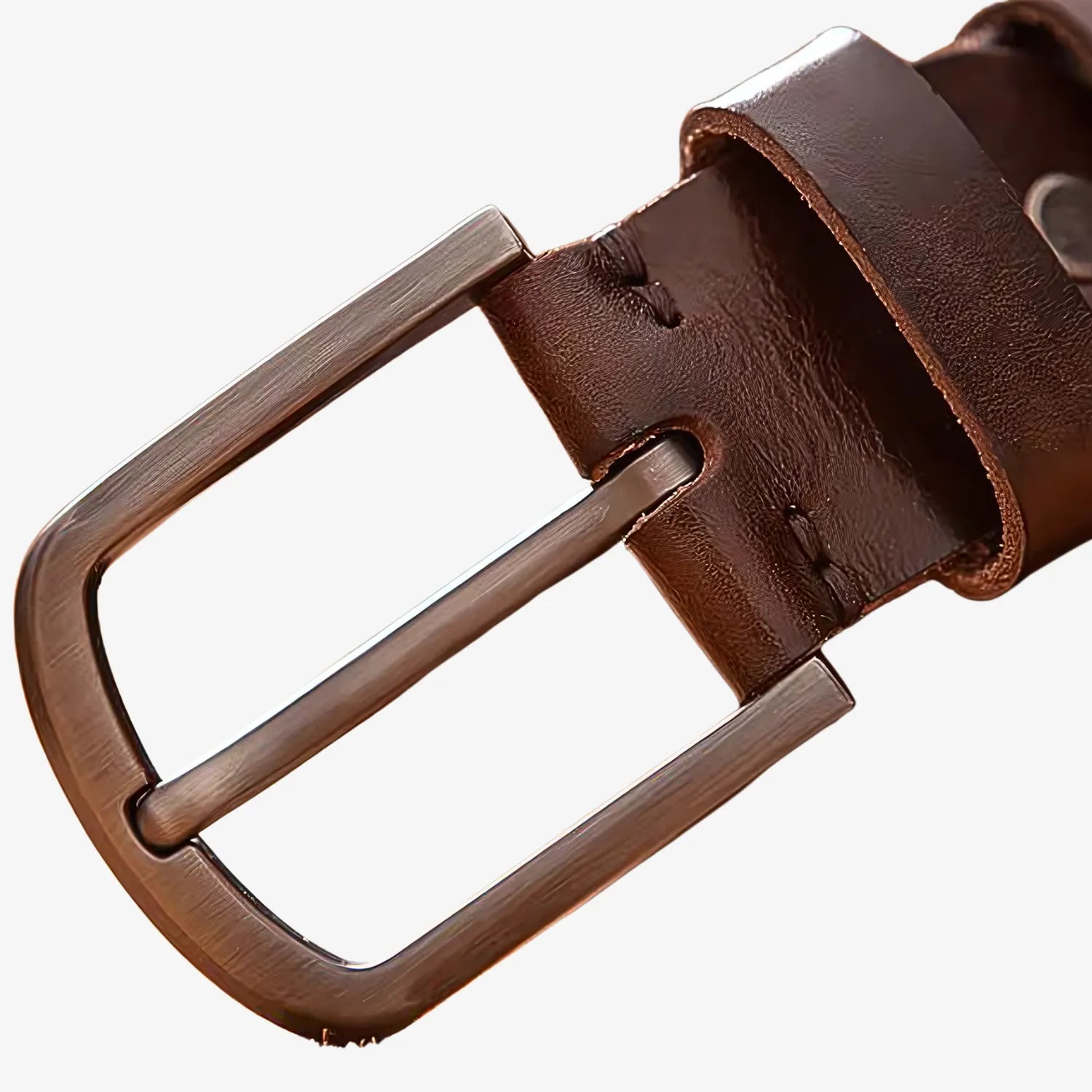 Men's Genuine Leather Cowboy Belt