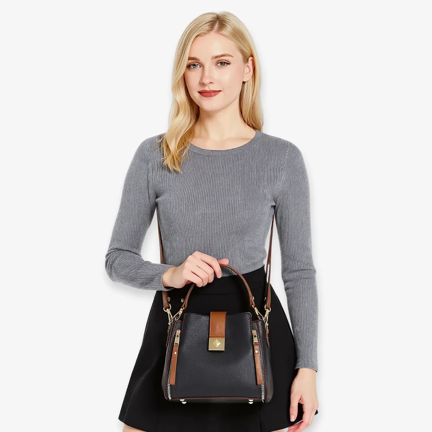 Seraphina Genuine Leather Handbag