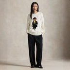 Ralph Lauren Polo Bear Cotton Crew Neck Sweater