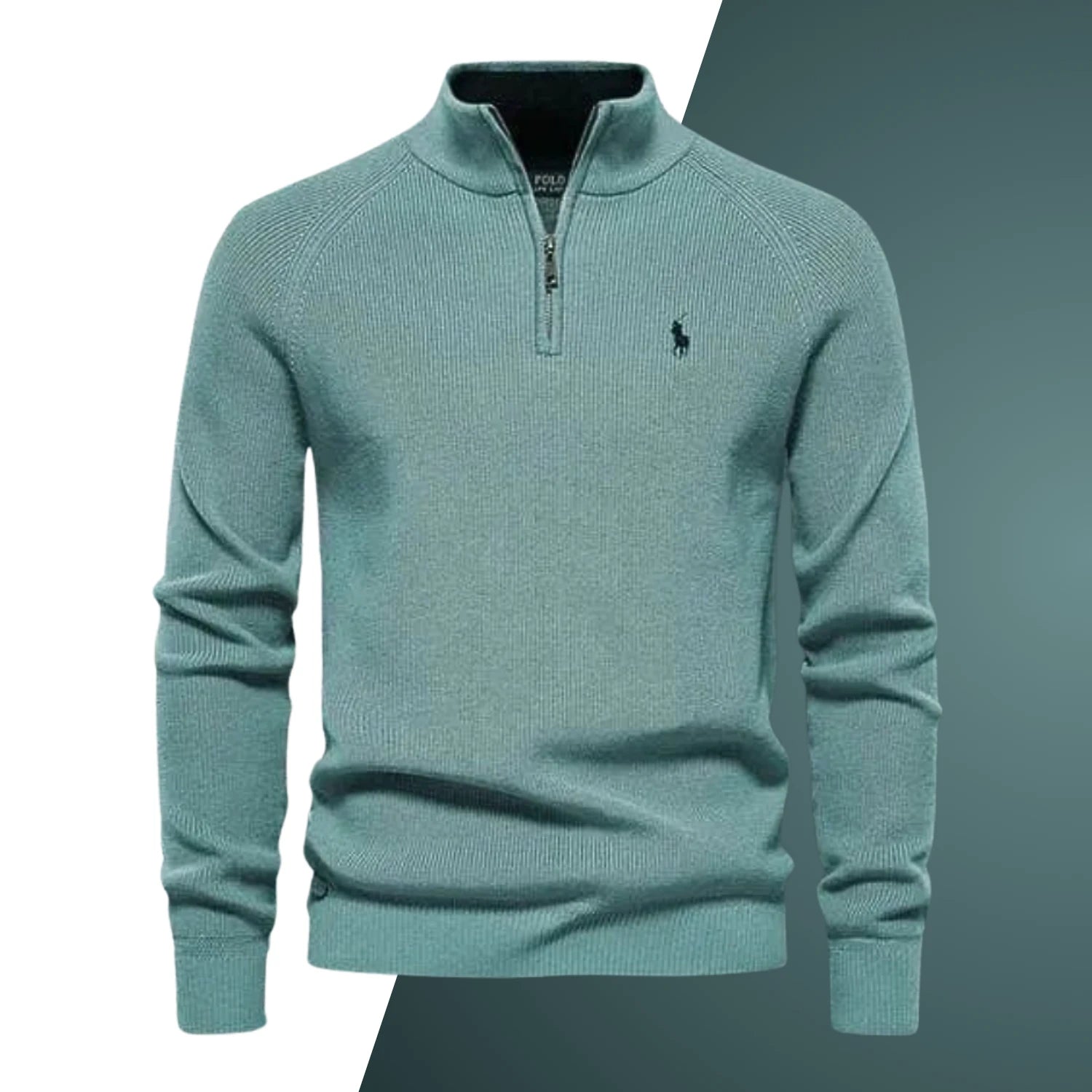 Ralph Lauren Pull Col Zippé